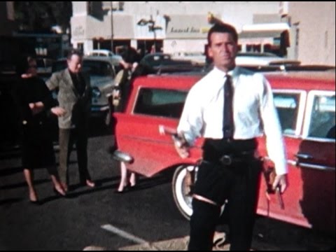 James Garner working with Joe Bowman - Hollywood  1959