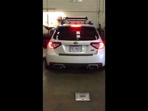 2013 STi Invidia N1 Dual Exit Catback Exhaust (stock downpipe)