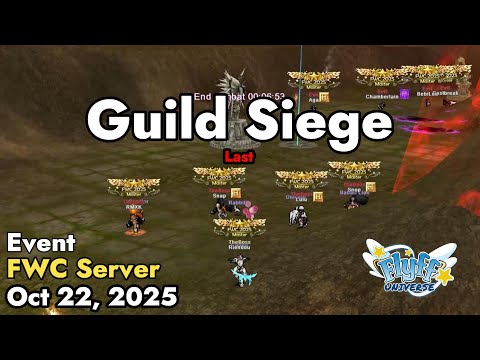 Guild Siege (Flyff World Championship) October 22, 2025 | Flyff Universe