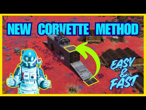 No Man's Sky | NEW CORVETTE BUILD METHOD
