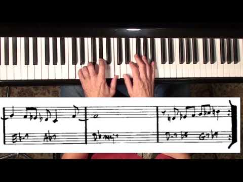 SOLAR how to play miles davis on piano Jazz College 112