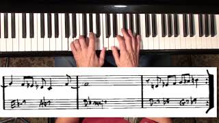 SOLAR how to play miles davis on piano Jazz College 112