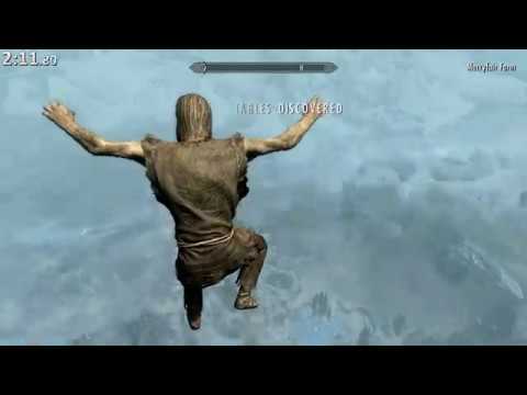Skyrim Kill Miraak speedrun in 5:19 IGT