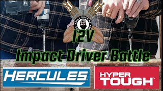 Hercules Brushed vs Hyper Tough BL 12V Battle
