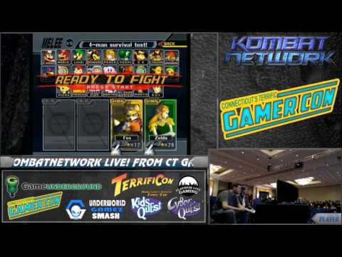 CT GamerCon SSBM - EGtv | Crush (Fox) vs. bonfire10 (Sheik) - Melee Pools WSF