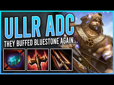 ULLR WITH BLUESTONE IS CRAZY NOW! - ADC Ranked Conquest Season X #smite #smiteseason10