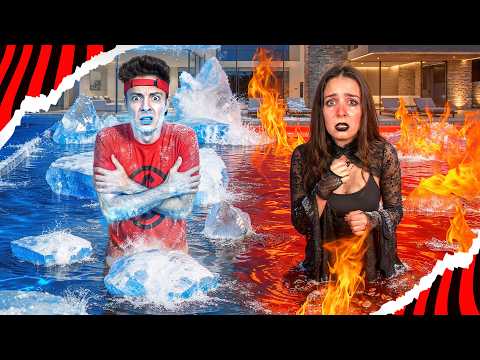 COLD POOL VS HOT POOL WITH MY GIRLFRIEND FROM THE DARKWEB!