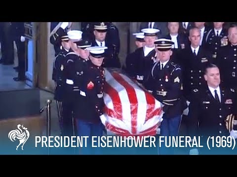President Eisenhower: State Funeral in Washington D.C. (1969) | British Pathé