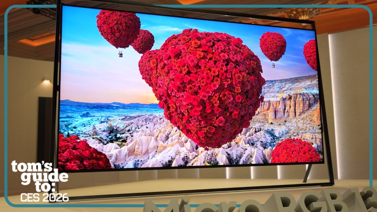 Samsung's 130-Inch RGB TV Is Absolutely Unhinged! | CES 2026 Hands-On - YouTube