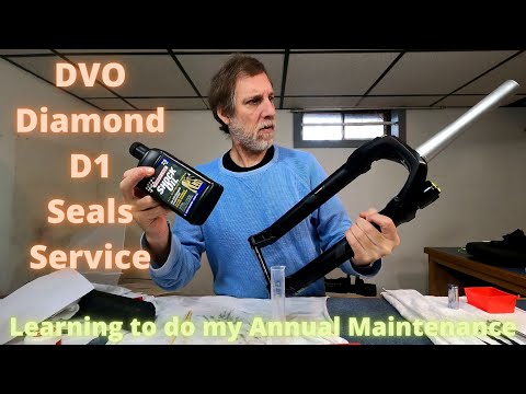 DVO Diamond D1 Fork Seal Service | Winter Maintenance Series