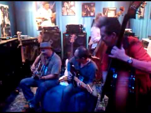 John Hatton & friends playing "Rock This Town"