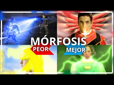 Todas las mórfosis de PEOR a MEJOR | Power Rangers
