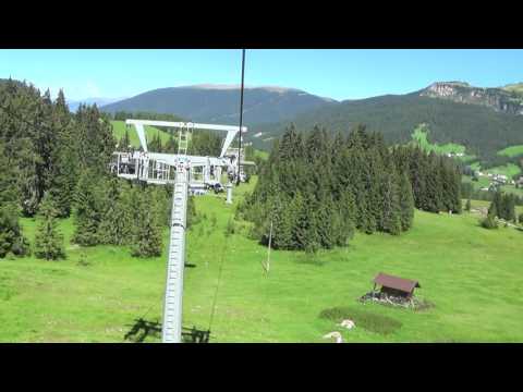 Discesa integrale seggiovia Doppelmayr "Mont de Seura" - Santa Cristina (BZ)