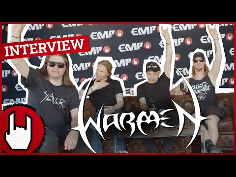 WARMEN Interview EMP Backstage Club Area beim SUMMER BREEZE OPEN AIR 2023