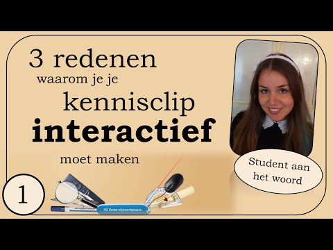 Kennisclip-ception 1: Hoe maak je interactieve kennisclips?