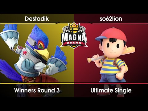 Magna Arena #91 Winners Round 3 - Destadik (Falco) Vs. so62lion (Ness) SSBU Ultimate Tournament