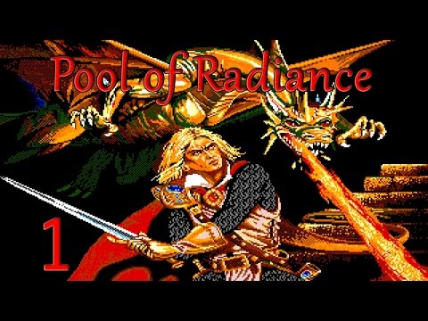 1. Let's Play Pool of Radiance - A Nasty Tavern Brawl
