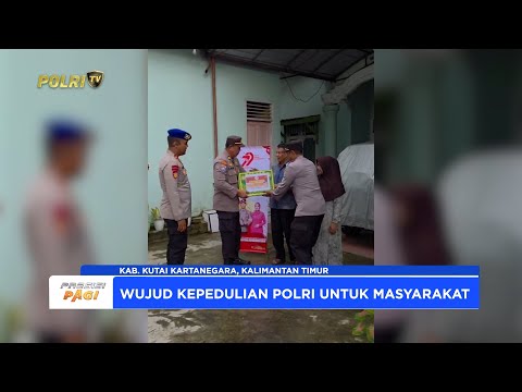 SAT BINMAS POLRES KUTAI KARTANEGARA GELAR ANJANGSANA KE ANGGOTA POLRI SAMBUT HARI BHAYANGKARA KE-79