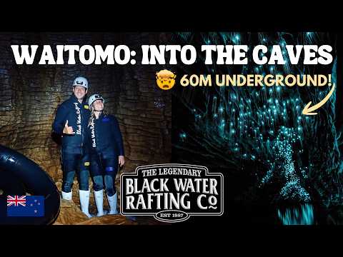Would You DARE Do This?! 😱 (Waitomo Caves, New Zealand)