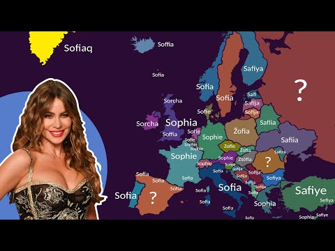 Comparison of European Languages: NAMES