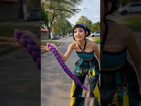 Jinu achou algo na piscina!   #kpopdemonhunters