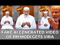 AI Generated Video Clip Portraying PM Modi Performing Namaz Circulates On Social Media Ai Pmmodi