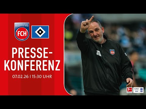 Die Pressekonferenz nach dem Spiel gegen Hamburg