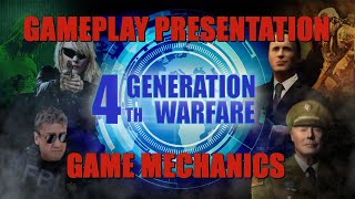 4th Generation Warfare: gameplay presentation and game mechanics
