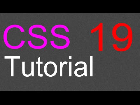 CSS Layout Tutorial 19 Adding a logo to the layout