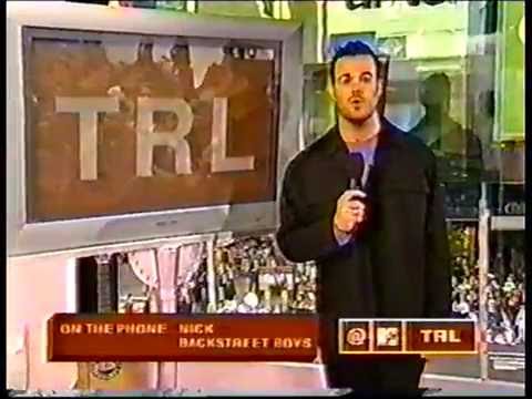 Backstreet Boys - TRL - 2000 - Nick calls in to vote for 