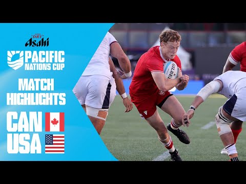 A second half comeback! | Canada v USA | Asahi Super Dry Pacific Nations Cup 2025 | Highlights