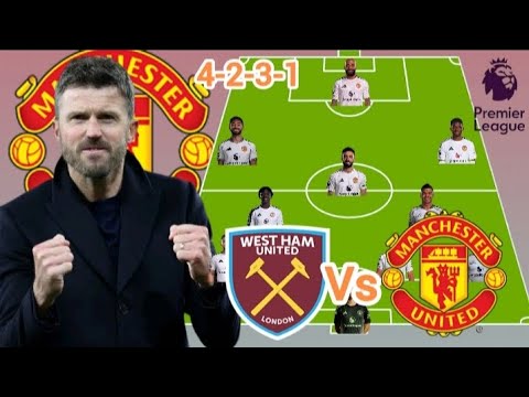 Mason Mount OUT ❌~ Westham Vs Man United Potential 4-2-3-1 Line up in EPL MatchWeek 26 Season 25/26