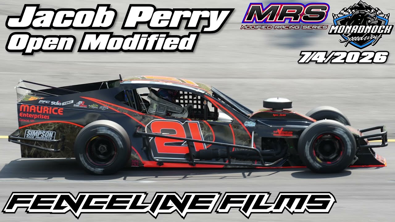 Jacob Perry Open Modified at Monadnock Speedway 2026