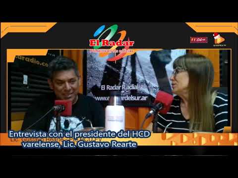ERDS- Gustavo Rearte, Pte del HCD Varelense "la disidencia política debería exponerse con respeto "