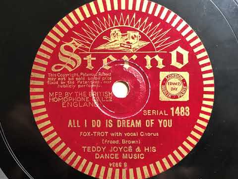 All I Do Is Dream Of You - Teddy Joyce And His Dance Music - Sterno 1475