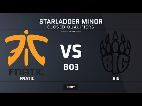 [EN] Fnatic vs BIG | Map 1 – Overpass | Europe Minor Closed Qualifier – StarLadder Major 2019