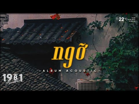 Nhạc Acoustic Nhẹ Nhàng Thư Giãn - Tuyển Tập Những Bản Acoustic 8x 9x Cover Hay Nhất | Ngỡ