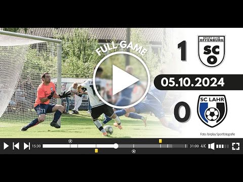 SC Offenburg - SC Lahr 2 - 1:0 (1:0) - 05.10.2024 - Full Game