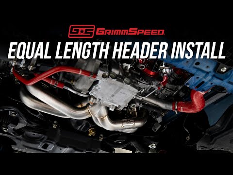 Grimmspeed Equal Length Header Install 15-21 WRX