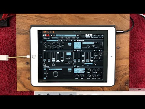 BASSalicious 2 - AUv3 - Is This The Best iOS Bass Synth - Live Stream