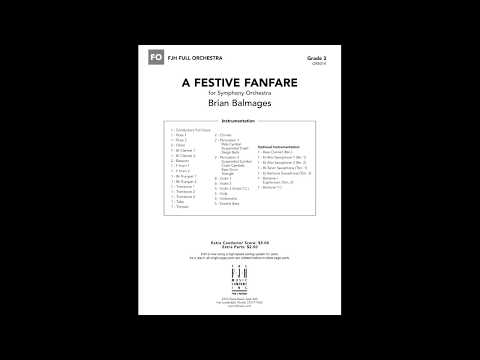 A Festive Fanfare - Brian Balmages