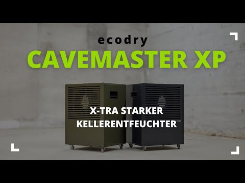 Starker Kellerentfeuchter ecodry CaveMaster XP - Xtra stark