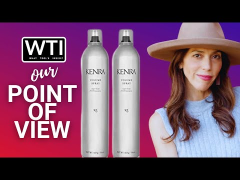 Kenra Professional Volume Hair Spray - WTI product video review