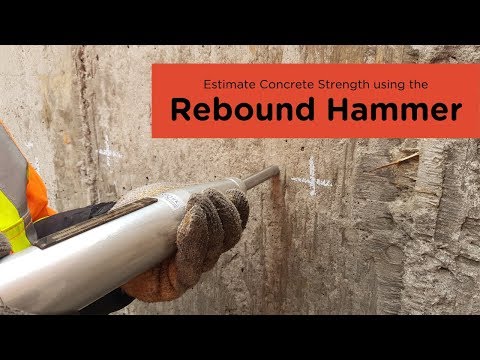 Estimating Concrete Strength Using the Rebound Hammer | Non-Destructive Testing