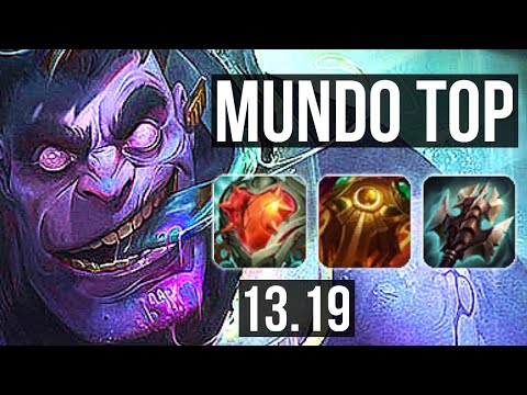 MUNDO vs IRELIA (TOP) | Quadra, 1.8M mastery, 300+ games | TR Master | 13.19