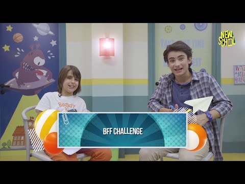 New School BFF Challenge con Matteo Valentini e Edoardo Tarantini