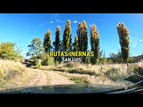 Lindo recorrido por rutas internas de San Luis Argentina
