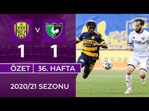 ÖZET: MKE Ankaragücü 1-1 Y. Denizlispor | 36. Hafta - 2020/21