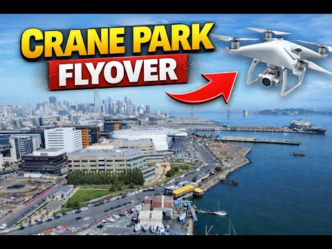 Crane Park Fly Over & Through