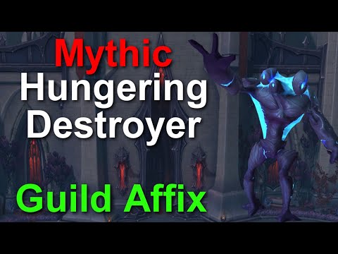 Castle Nathria - Mythic Hungering Destroyer First kill - Multiple POV [Guild Affix]